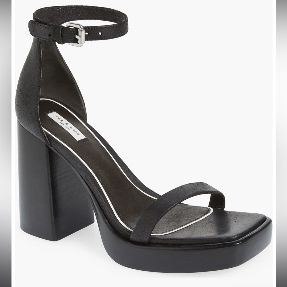 Rag & Bone Matrix Ankle Strap Sandal - Suede
